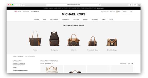 michael kors official page